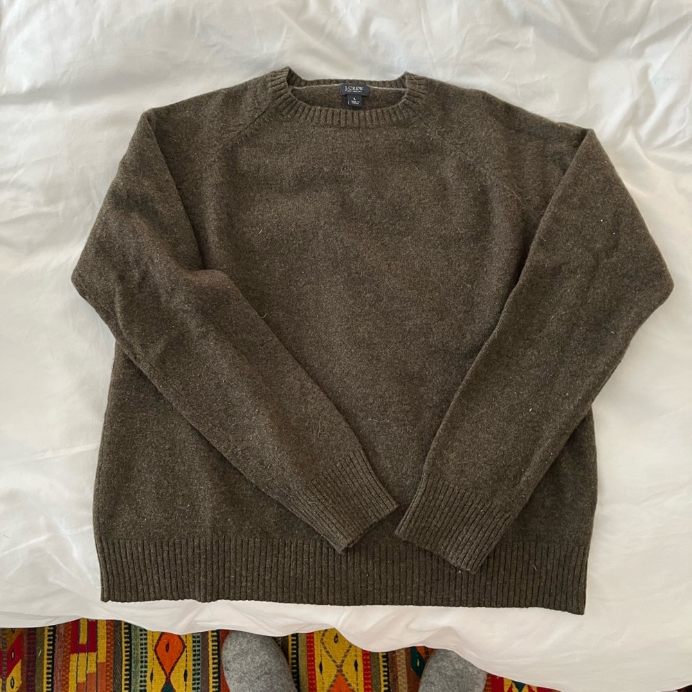 100% lamb wool sweater